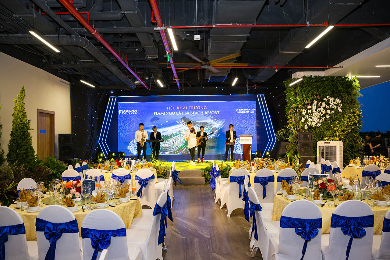 Gala dinner Flamingo